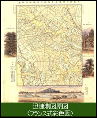 【通販超激得】★A46明治26年（1893）古地図「東京全図」1舗/銅版摺り 古地図