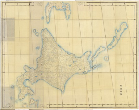 官板実測日本地図 蝦夷諸島(北海道) | 古地図コレクション（古地図資料 