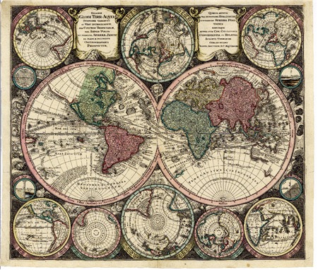 世界図 古地図コレクション 古地図資料閲覧サービス