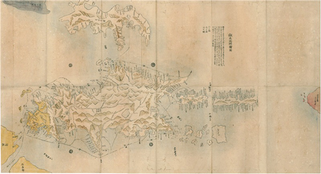蝦夷地澗絵図 | 古地図コレクション（古地図資料閲覧サービス）