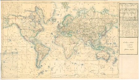 万国航海図 | 古地図コレクション（古地図資料閲覧サービス）