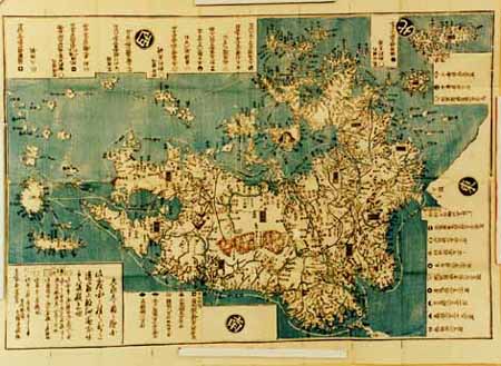 九州之図 文錦堂 | 古地図コレクション（古地図資料閲覧サービス）