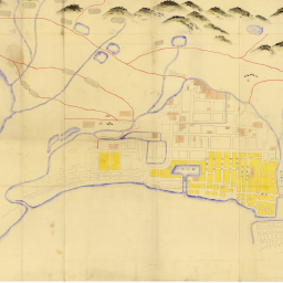 摂津湊川辺図 | 古地図コレクション（古地図資料閲覧サービス）